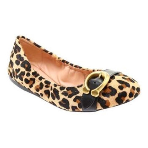 Coach Haircalf Stanton Ballet Flat SZ 7 - Picture 1 of 10